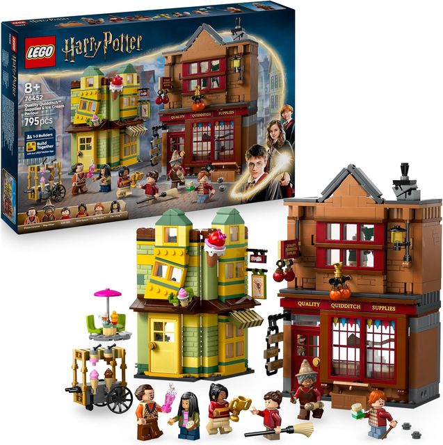 LEGO HARRY POTTER - Accessori di Prima Qualità per il Quidditch e Gelateria 764…