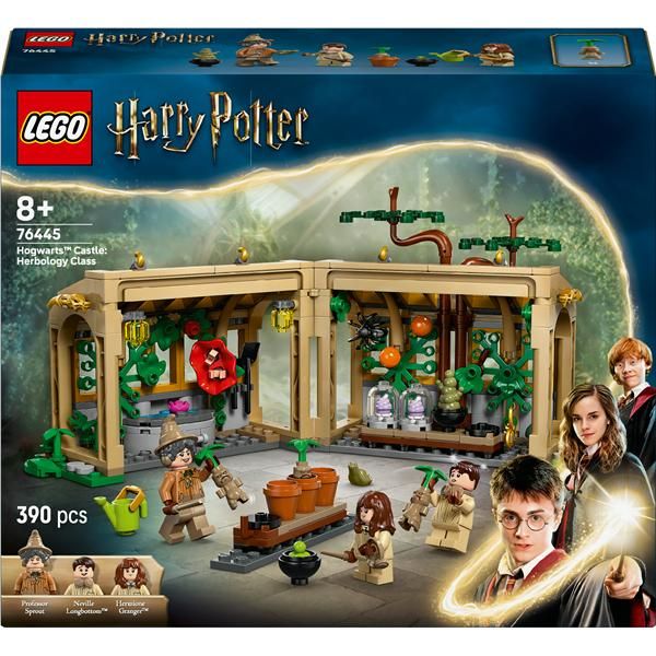 LEGO HARRY POTTER CASTELLO DI HOGWARTS LEZIONE DI ERBOLOGIA CON 3 PIANTE DI MAN…