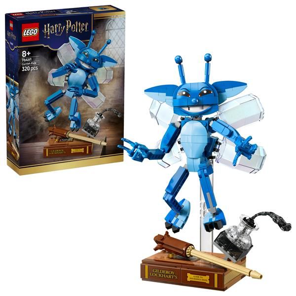 LEGO HARRY POTTER FOLLETTO DELLA CORNOVAGLIA ACTION FIGURE DECORATIVA CON LIBRO…