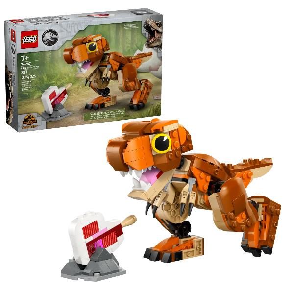 LEGO JURASSIC WORLD LITTLE EATIE T REX DINOSAURO DA COSTRUIRE CON CON MASCELLA …