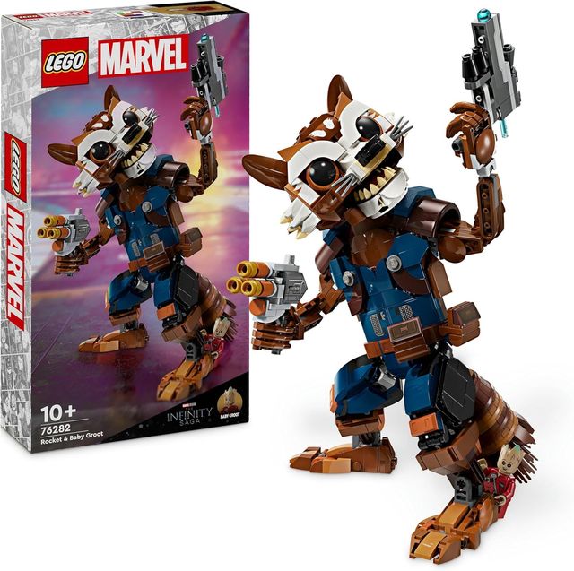 LEGO MARVEL - Rocket e Baby Groot 76282