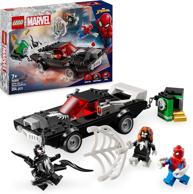 LEGO MARVEL - Spider-Man contro Muscle Car di Venom 76309