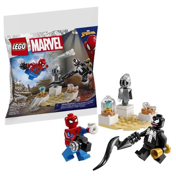 LEGO MARVEL RAPINA AL MUSEO DI VENOM PICCOLO SET DA COSTRUIRE