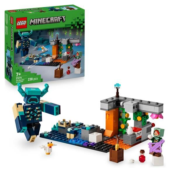LEGO MINECRAFT L'INCONTRO CON IL SORVEGLIANTE CON MINIFIGURE DEL RANGER SILENTE…