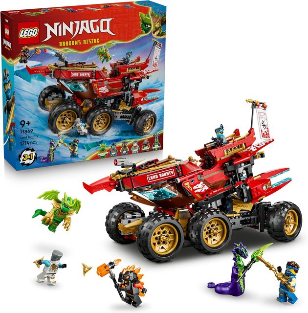 LEGO NINJAGO - Bounty di Terra 71869