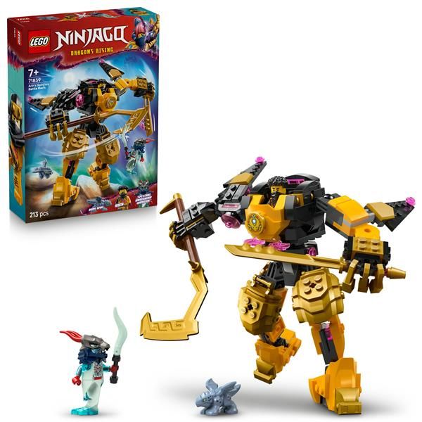 LEGO NINJAGO BATTLE MECH SPINJITZU DI ARIN SET DA COSTRUIRE CON 2 MINIFIGURE