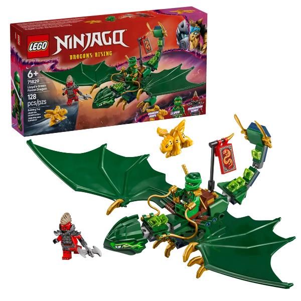 LEGO NINJAGO DRAGO DELLA FORESTA VERDE DI LLOYD FIGURA GIOCATTOLO SNODABILE DA …