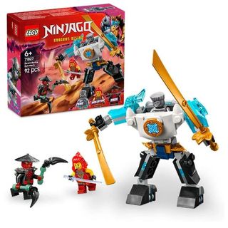 LEGO NINJAGO MECH DA BATTAGLIA DI ZANE FIGURA SNODABILE CON ARMATURA SPADA ACCE…