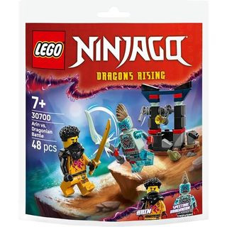 LEGO NINJAGO RECRUITMEN BAGS BATTAGLIA DI ARIN VS DRAGONIANO POZZO CON VERICELL…