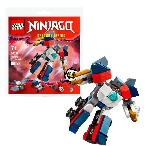 LEGO NINJAGO RECRUITMENT BAGS MINI COMBO MECH NINJA