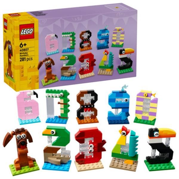 LEGO NUMERI DEL COMPLEANNO