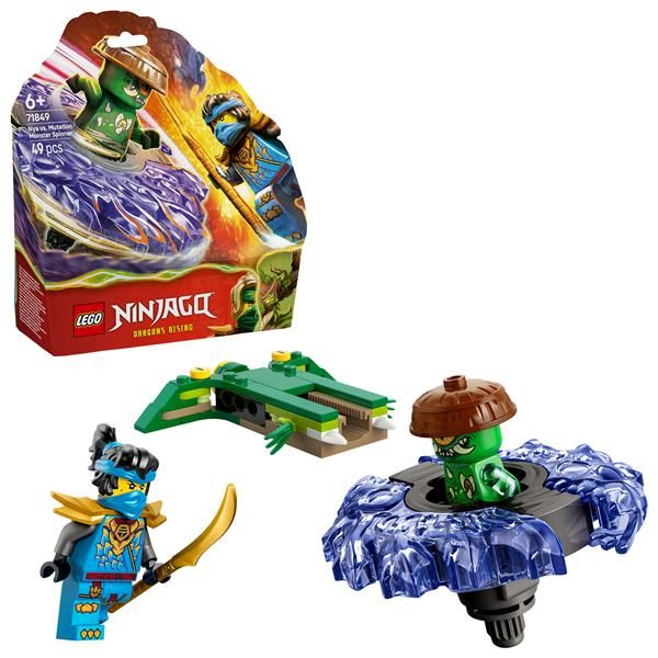 LEGO NYA VS SPINNER MOSTRO MUTAZIONE