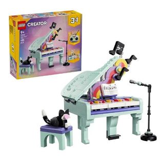 LEGO PIANOFORTE DECORATIVO CON GATTO