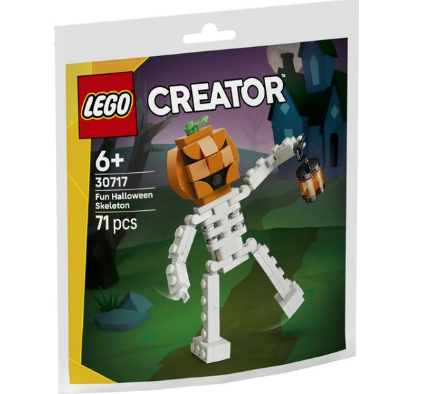 LEGO POLYBAG - Divertente scheletro di Halloween 30717