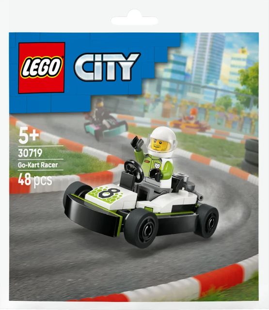 LEGO POLYBAG CITY - Pilota di Go-Kart 30719