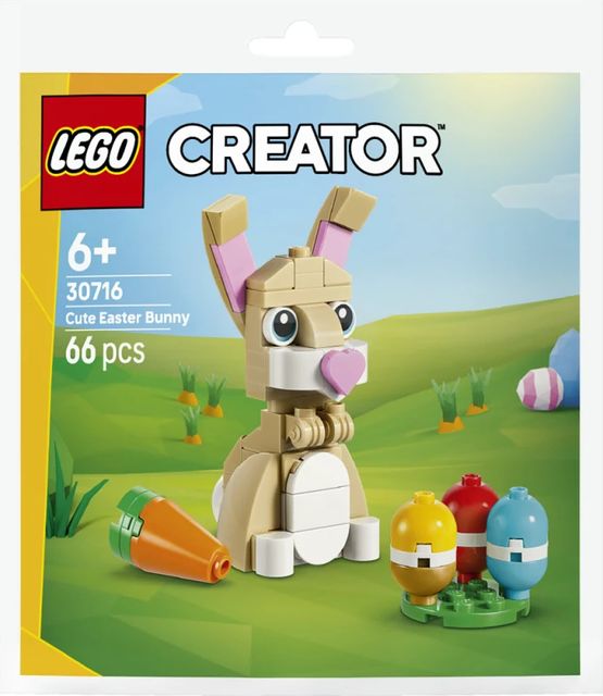LEGO POLYBAG CREATOR - Adorabile coniglietto di Pasqua 30716