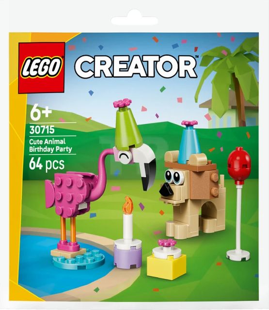 LEGO POLYBAG CREATOR - Festa di compleanno con adorabili animali 30715