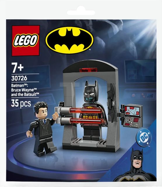 LEGO POLYBAG DC - Batman Bruce Wayne e la Bat-tuta 30726