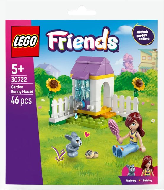 LEGO POLYBAG FRIENDS - Casetta del coniglietto in giardino 30722