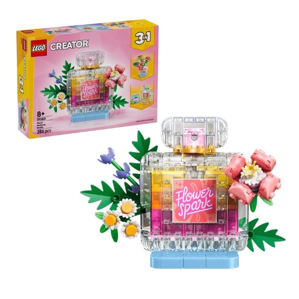 LEGO PROFUMO CON DECORAZIONE FLOREALE