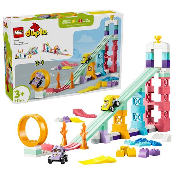 LEGO RAMPE CREATIVE 3 IN 1 CON VEICOLI