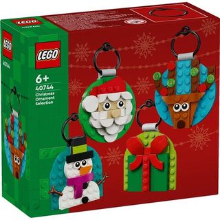 LEGO SELEZIONE DI DECORAZIONI NATALIZIE CON 4 ADDOBBI DA APPENDERE