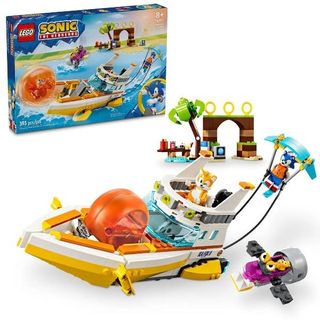 LEGO SONIC THE HEDGEHOG L'AEROSCAFO DELLE AVVENTURE DI TAILS BARCA CON 4 PERSON…