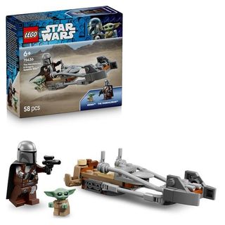 LEGO SPEEDER BIKE MANDALORIANO E GROGU