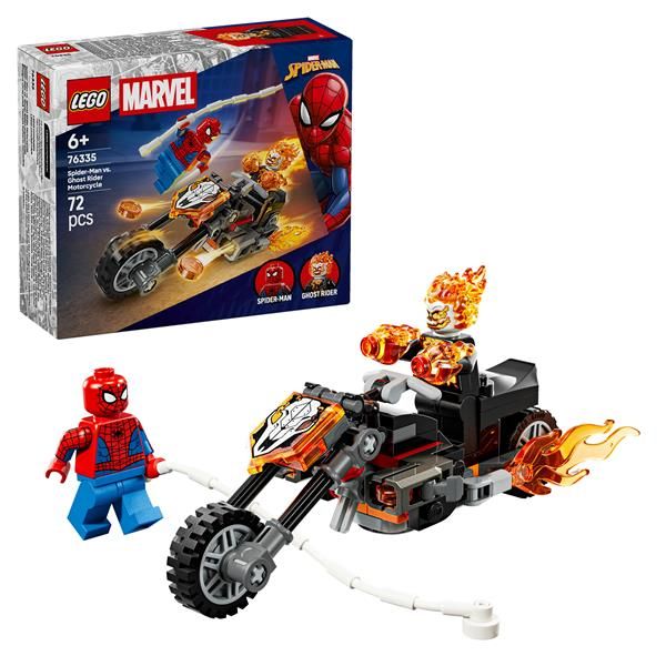 LEGO SPIDER-MAN VS GHOST RIDER IN MOTO
