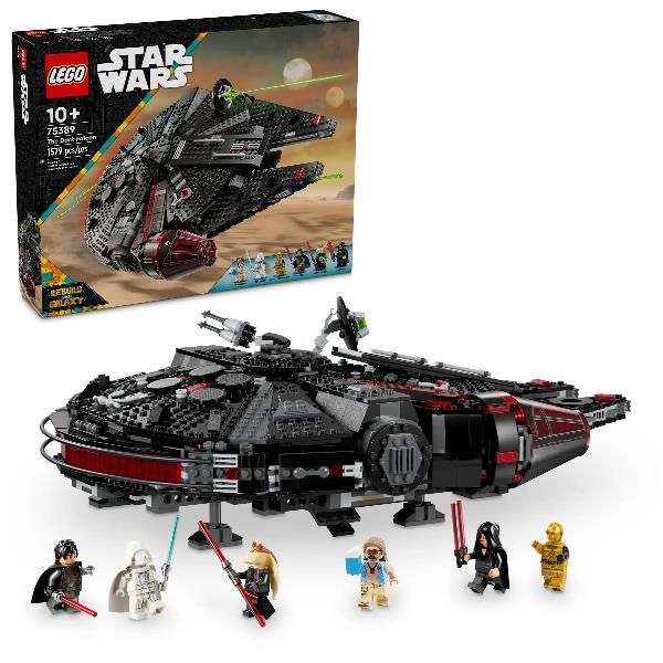 LEGO STAR WARS DARK FALCON ASTRONAVE GIOCATTOLO DA COSTRUIRE VERSIONE OSCURA DE…