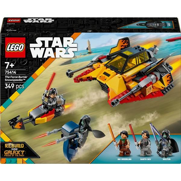 LEGO STAR WARS SNOWSPEEDER FORCE BURNER ASTRONAVE GIOCATTOLO DA COSTRUIRE CON M…