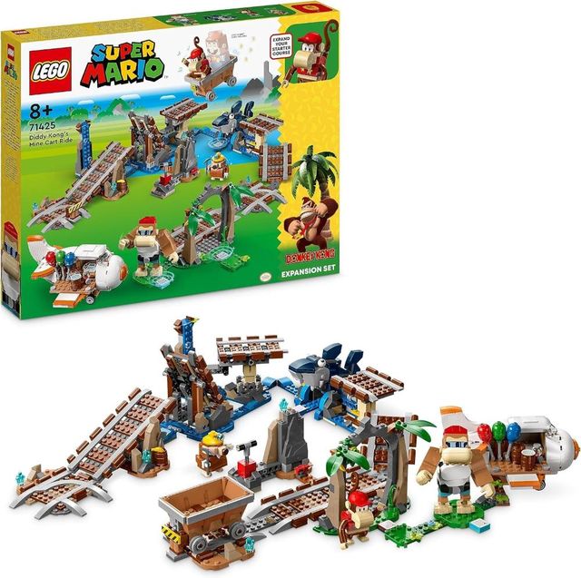 LEGO SUPER MARIO - Pack di espansione Corsa nella miniera di Diddy Kong 71425 *…