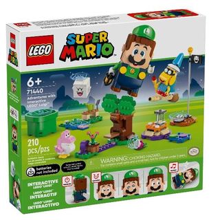 LEGO SUPER MARIO AVVENTURE DI LUIGI INTERATTIVO CON 4 PERSONAGGI