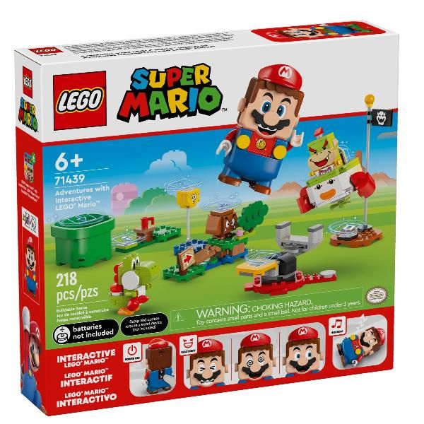 LEGO SUPER MARIO AVVENTURE DI MARIO INTERATTIVO CON 4 PERSONAGGI