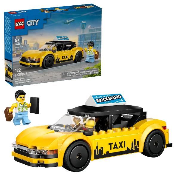 LEGO TAXI GIALLO