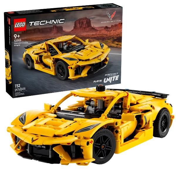 LEGO TECHNIC CHEVROLET CORVETTE STINGRAY MODELLO DA COSTRUIRE