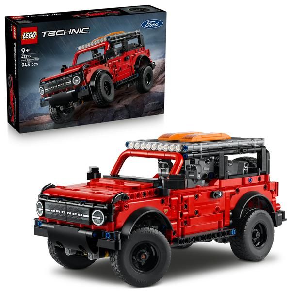 LEGO TECHNIC SUV FORD BRONCO MACCHINA GIOCATTOLO OFF ROAD MODELLINO CON PORTE A…