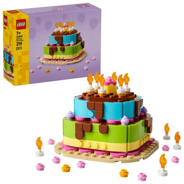 LEGO TORTA DELLA FESTA DI COMPLEANNO