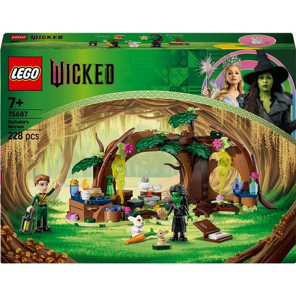 LEGO WICKED IL RIFUGIO DI ELPHABA DA COSTRUIRE CON 2 MINI BAMBOLINE 2 ANIMALI E…