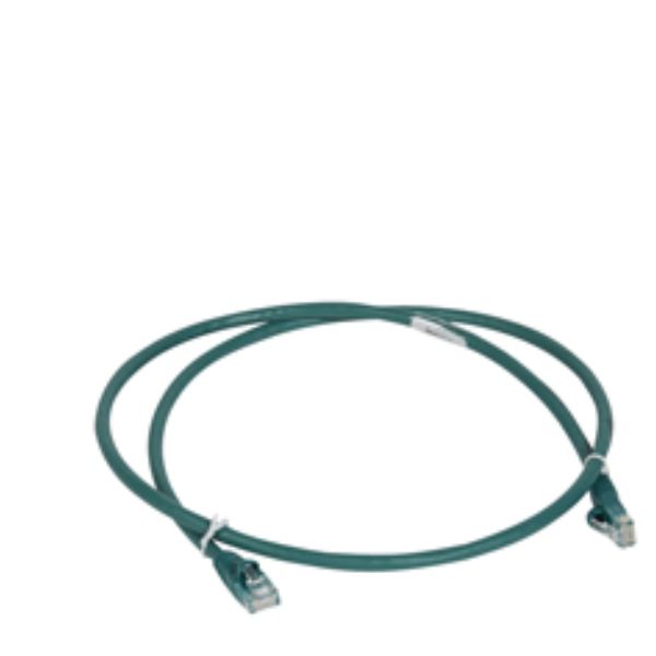 LEGRAND CAVO DI RETE PATCH U/UTP CAT.6 LSHF 1 MT VERDE