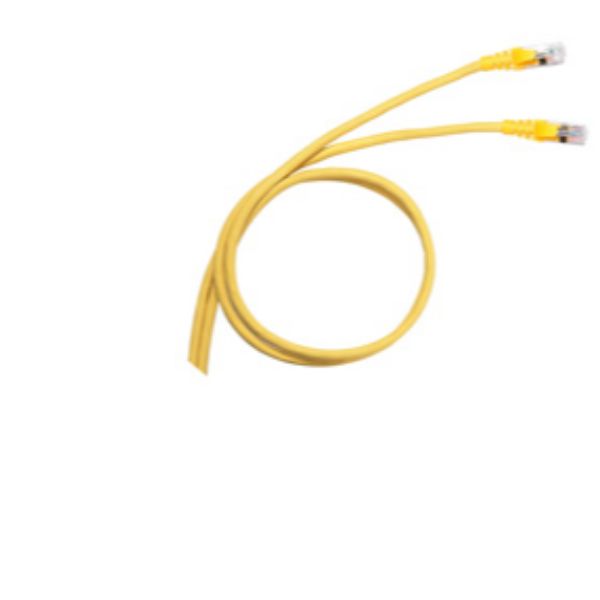 LEGRAND PATCH S/FTP CAT.6A LSHF GIALLO 3M