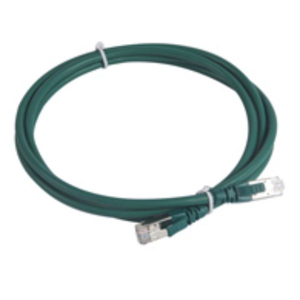 LEGRAND PATCH S/FTP CAT.6A LSHF VERDE 2M