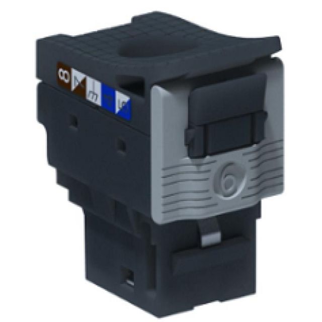 LEGRAND PRESE CAT 6 UTP LCS KEYSTONE TOOLLESS RJ45 NERO CONF 24 Pz