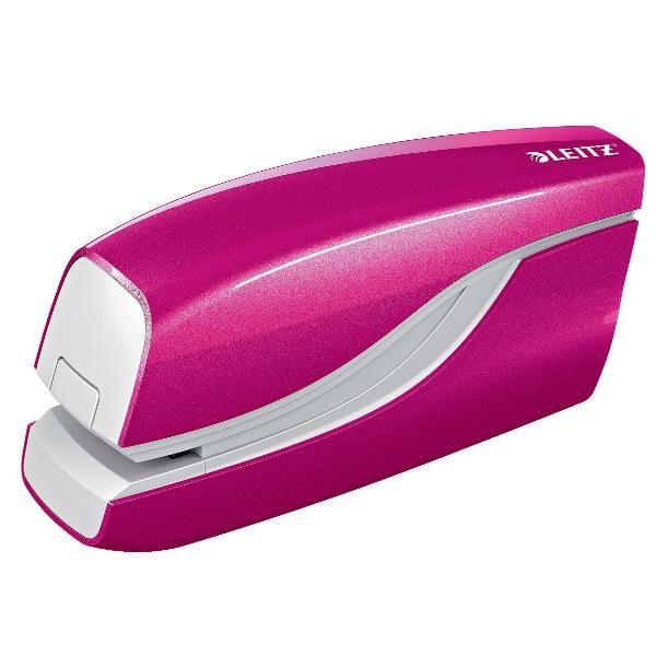 LEITZ CUCITRICE ELET. WOW FUCSIA METAL