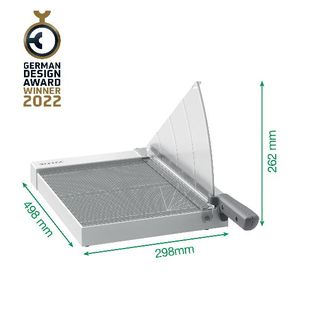 LEITZ HOME OFFICE A4 GHIGLIOTTINA A LEVA LUNGHEZZA TAGLIO 305 mm PIANO IN LEGNO…