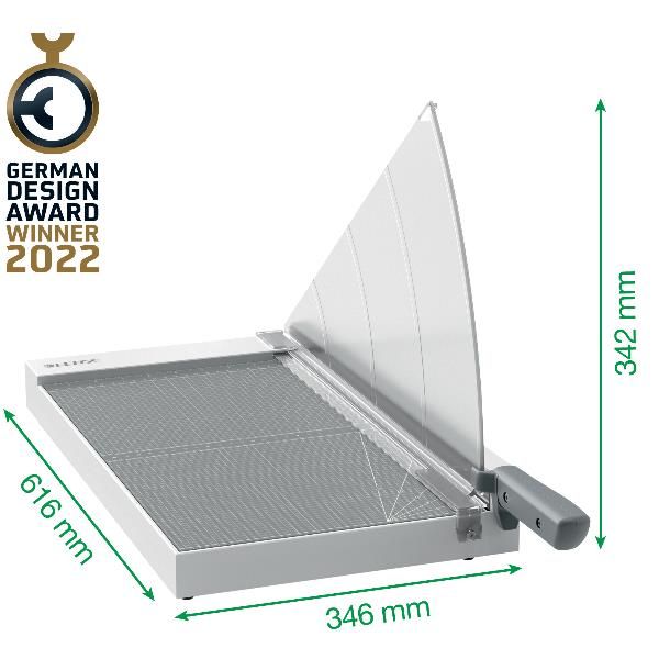 LEITZ HOME OFFICE GHIGLIOTTINA A LEVA A3 LAMA IN ACCIAIO LUNGHEZZA TAGLIO 420 m…