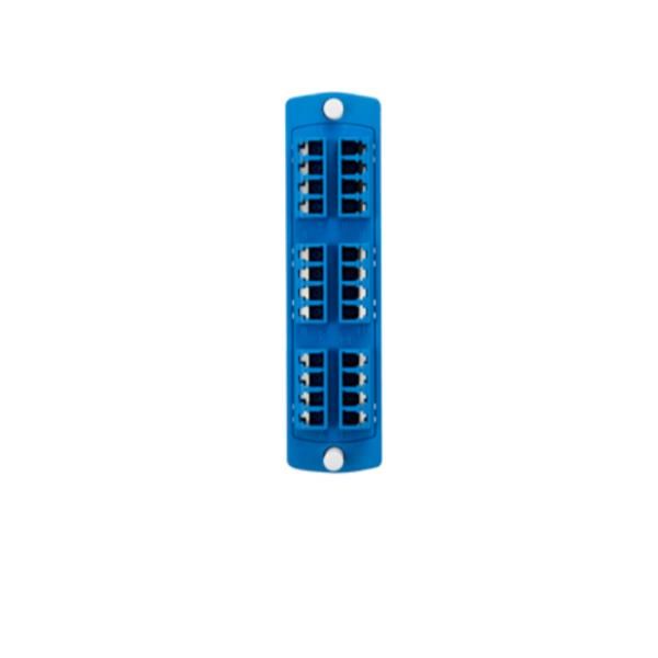 LEVITON PANNELLO 24 FO CON ADATTATORI LCD
