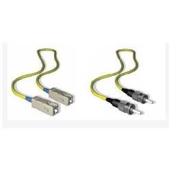 LEVITON PATCH 2FO OS2 SCD/SCD GIALLO 10M