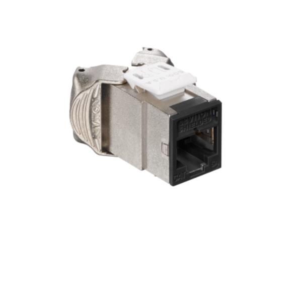 LEVITON PRESA ATLAS RJ45S CAT.6A NERO