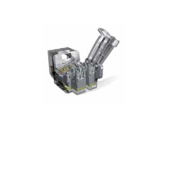 LEVITON PRESA CAT6PLUS RJ45U CAT.6 GRIGIO
